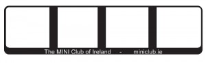 miniclub.ie numberplate surrounds now available