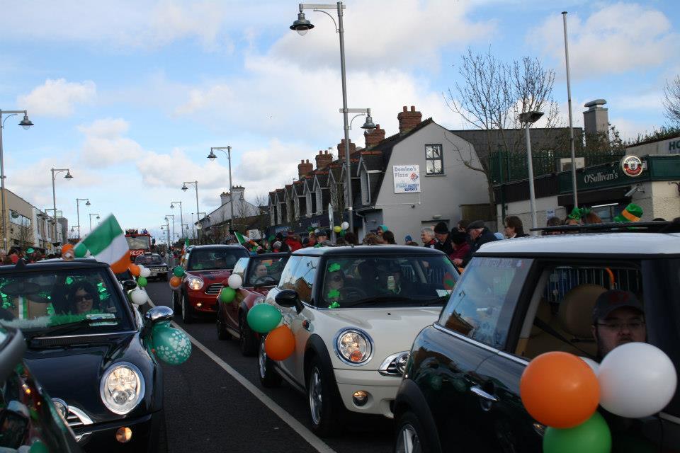 The Mini Club of Ireland win Best Newcomer Prize at Ballincollig St. Patrick’s Day Parade :